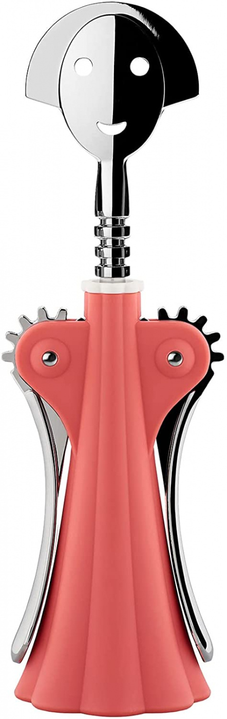 Anna G. korkskruv krom, rosa, Alessi- AM01 P